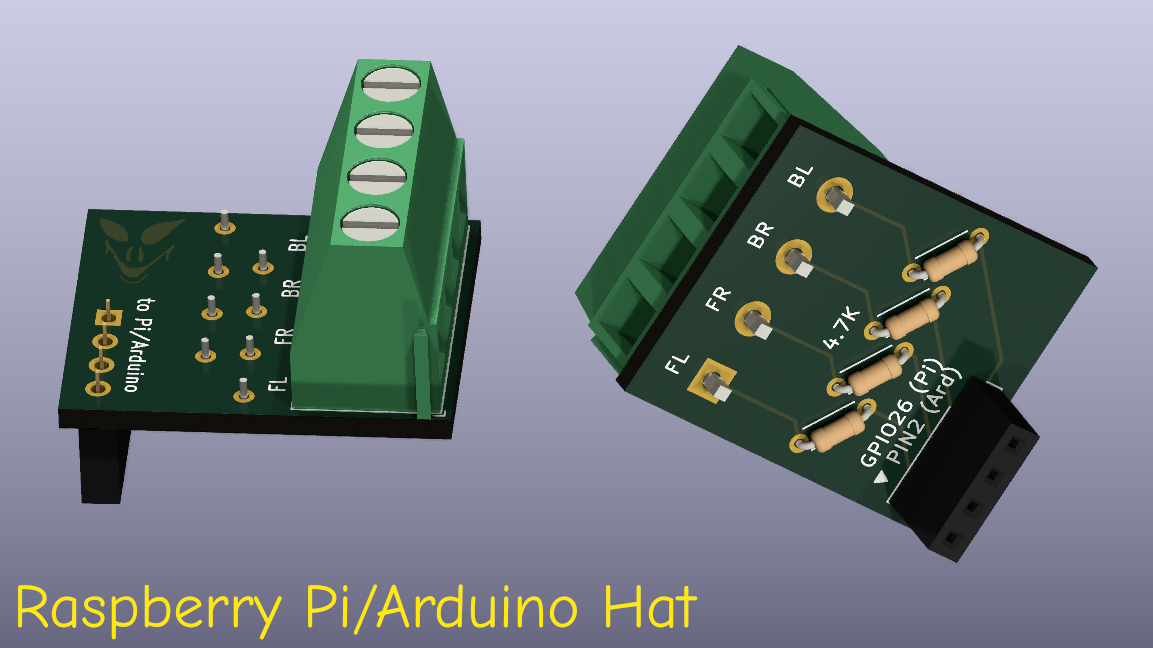 Scrapeboard Raspberry Pi hat