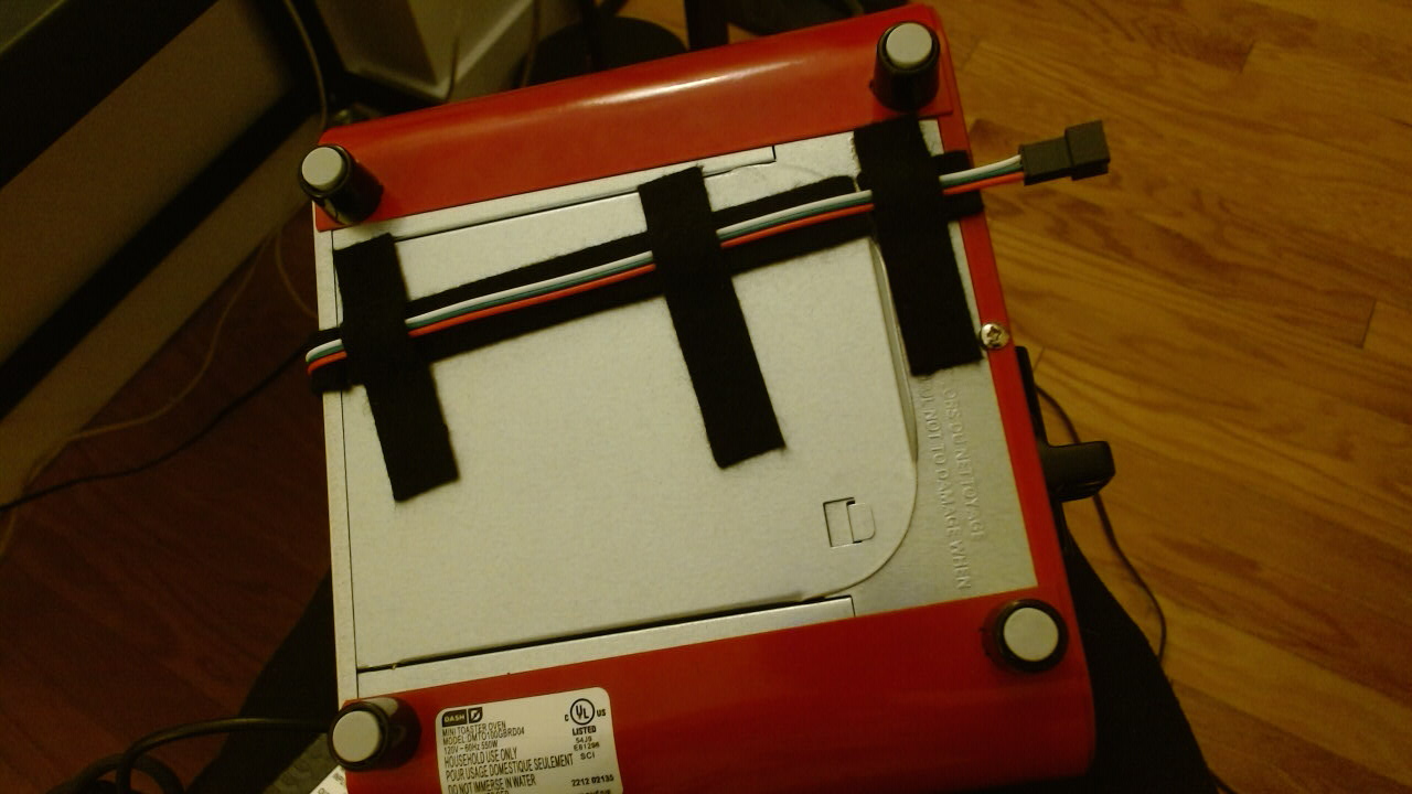 Wire gasket underside